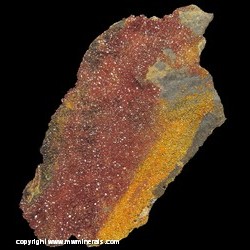 Mineral Specimen: Vanadinite from Apache Mine, Radium, Burch area, Globe Hills, Globe-Miami Mining Dist., Gila Co., Arizona Mineral Specimen: Vanadinite from Apache Mine, Radium, Burch area, Globe Hills, Globe-Miami Mining Dist., Gila Co., Arizona