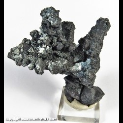 Minerals Specimen: Hematite Pseudomorph after Magnetite (Martite) from Payun Martu, Altiplano de Payun Matru, Malargue Dept., Mendoza Prov., Argentina