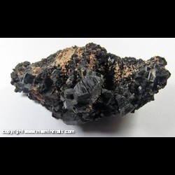 Mineral Specimen: Hornblende, Microcline from Gibson Road, Tory Hill, Haliburton Co., Ontario, Canada Mineral Specimen: Hornblende, Microcline from Gibson Road, Tory Hill, Haliburton Co., Ontario, Canada
