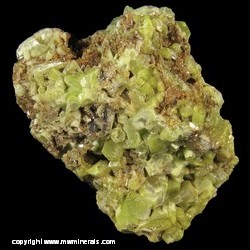 Mineral Specimen: Pyromorphite from Roughton Gill Mine, Calobeck, Fells, Cumbria, England Mineral Specimen: Pyromorphite from Roughton Gill Mine, Calobeck, Fells, Cumbria, England