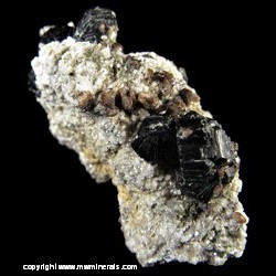 Mineral Specimen: Titanite, Tourmaline, Albite, Ripidolite, Rutile from Pizzo Campo Tencia, Lepontine Alps, Ticino, Switzerland Mineral Specimen: Titanite, Tourmaline, Albite, Ripidolite, Rutile from Pizzo Campo Tencia, Lepontine Alps, Ticino, Switzerland