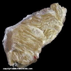 Mineral Specimen: Witherite, minor Fluorite from Hardin Co., Illinois