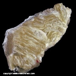 Mineral Specimen: Witherite, minor Fluorite from Hardin Co., Illinois Mineral Specimen: Witherite, minor Fluorite from Hardin Co., Illinois