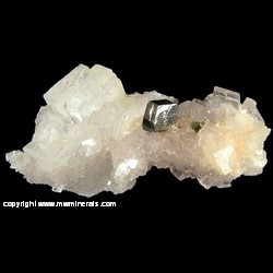Mineral Specimen: Uvite Tourmaline, Magnesite from Brumado, Bahia, Brazil