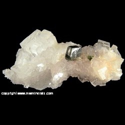 Mineral Specimen: Uvite Tourmaline, Magnesite from Brumado, Bahia, Brazil Mineral Specimen: Uvite Tourmaline, Magnesite from Brumado, Bahia, Brazil