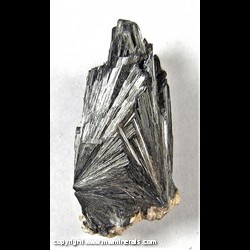 Minerals Specimen: Pyrolusite Pseudomorph after Manganite from Gremmelsbach, Triberg im Schwarzwald (Black Forest), Baden-Wurttemberg, Germany Minerals Specimen: Pyrolusite Pseudomorph after Manganite from Gremmelsbach, Triberg im Schwarzwald (Black Forest), Baden-Wurttemberg, Germany