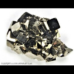 Mineral Specimen: Pyrite from Niccioleta Mine, Massa Marittima, Grosseto Prov., Tuscany, Italy Mineral Specimen: Pyrite from Niccioleta Mine, Massa Marittima, Grosseto Prov., Tuscany, Italy