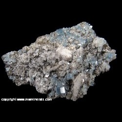 Minerals Specimen: Fluorapatite, Bertrandite, Albite, Musovite from Faira Mine, Golconda dist., Governador Valaderas, Minas Gerais, Brazil