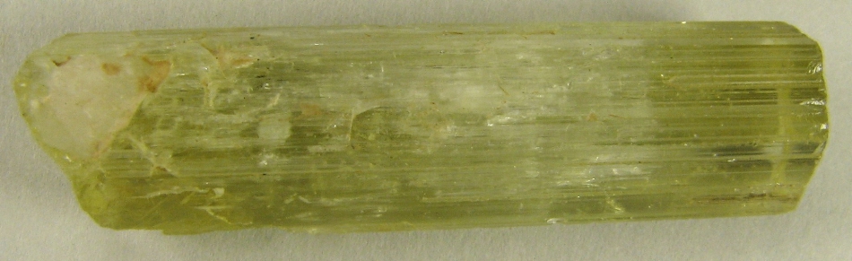 Mineral Specimen: Heliodor from Pakistan originally sold as being from Zelatoya Vada Mine, Rangkul, Tien Shan Mts, Region of Republican Subordination, Tajikistan