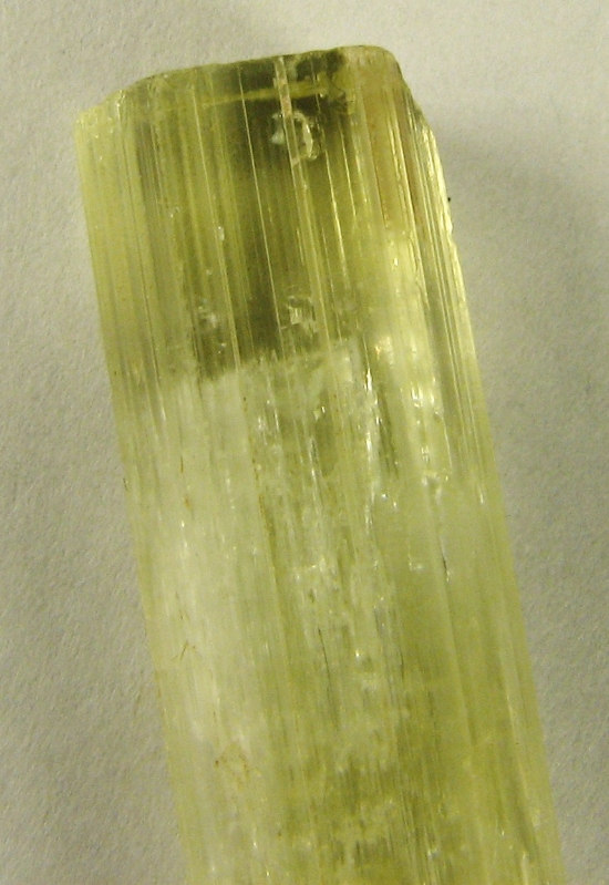 Mineral Specimen: Heliodor from Pakistan originally sold as being from Zelatoya Vada Mine, Rangkul, Tien Shan Mts, Region of Republican Subordination, Tajikistan