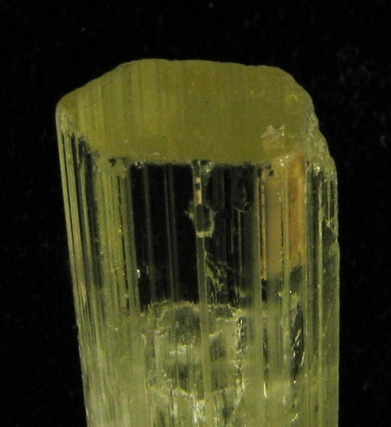 Mineral Specimen: Heliodor from Pakistan originally sold as being from Zelatoya Vada Mine, Rangkul, Tien Shan Mts, Region of Republican Subordination, Tajikistan