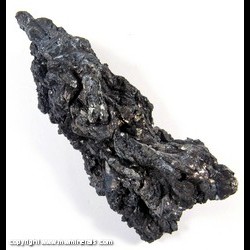 Mineral Specimen: Chalcocite, Pyrite from Flambeau Mine, Ladysmith, Rusk Co., Wisconsin Mineral Specimen: Chalcocite, Pyrite from Flambeau Mine, Ladysmith, Rusk Co., Wisconsin