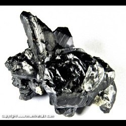 Mineral Specimen: Sphalerite, Galena from 2nd Sovetskii Mine (Vtoroi Sovietskiy Mine), Dal'negorsk , Primorskiy Kray, Far-Eastern Region, Russia