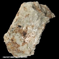 Mineral Specimen: Sanbornite from Big Creek, Fresno Co., California Mineral Specimen: Sanbornite from Big Creek, Fresno Co., California