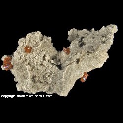 Mineral Specimen: Irridescent Sphalerite, Micro Calcite Crystals from Standard Slag Quarry, Adams Co., Ohio Mineral Specimen: Irridescent Sphalerite, Micro Calcite Crystals from Standard Slag Quarry, Adams Co., Ohio