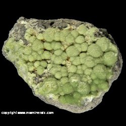 Minerals Specimen: Wavellite from Montgomery Co., Arkansas