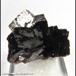Mineral Specimen: Irridescent Fluorite from Gibsonburg, Sandusky, Ohio
