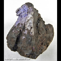 Minerals Specimen: Strengite, other Phosphates, Muscovite from Stewart Mine, Tourmaline Queen Mountain, Pala,  San Diego Co., California