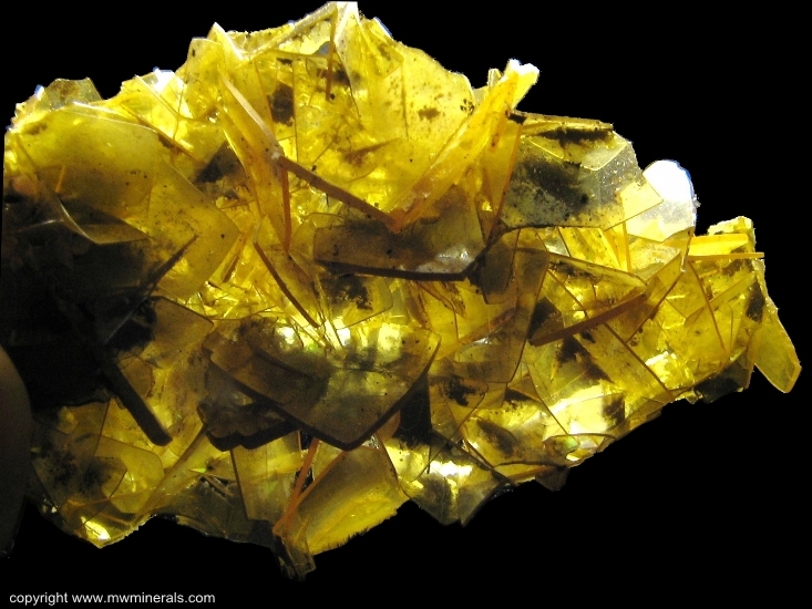 Mineral Specimen: Wulfenite from Defiance Mine, Gleeson, Dragoon Mts, Cochise Co., Arizona, USA