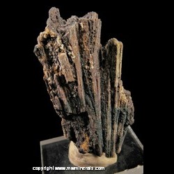 Mineral Specimen: Hematite pseudomorph after Epidote from Bessemer Claim, Bessemer Ridge, Green Mountain, North Bend, King Co., Washington Mineral Specimen: Hematite pseudomorph after Epidote from Bessemer Claim, Bessemer Ridge, Green Mountain, North Bend, King Co., Washington