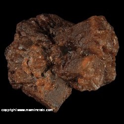 Mineral Specimen: Quartz variety: Chalcedony pseudomorph after Aragonite from Valle de las Plumas (Valle de los Martires), Las Plumas, Martires Dept., Chubut Prov., Argentina