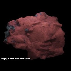 Mineral Specimen: Calcite with Fluorapatite from Otter Lake, Pontiac RCM, Outaouais, Quebec, Canada Mineral Specimen: Calcite with Fluorapatite from Otter Lake, Pontiac RCM, Outaouais, Quebec, Canada