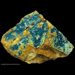 Minerals Specimen: Connelite from 150 foot level, Gold Hill Mine, Gold Hill, Deep Creek Mountains, Tooele County, Utah, USA