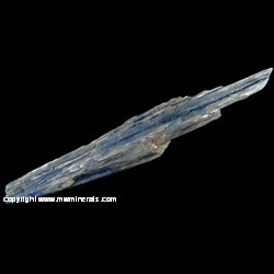 Mineral Specimen: Kyanite, Quartz, Muscovite from Sao Jose da Safira, Doce valley, Minas Gerais, Brazil