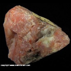 Mineral Specimen: Cinnabar in Chalcedonic Quartz from Puhi Puhi, Whangarei District, Northland Region, New Zealand