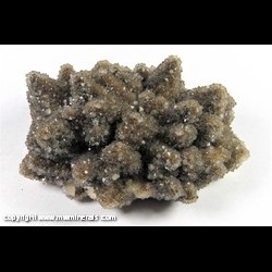 Mineral Specimen: Quartz Pseudomorph after Calcite from Guanajuato, Guanajuato, Mexico