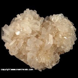 Mineral Specimen: Barite from Lamb Mine, Morgan Co., Missouri