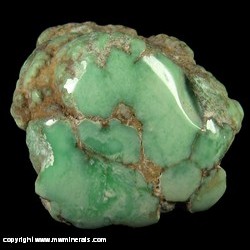 Mineral Specimen: Variscite from Lucin District, Pilot Range, Box Elder Co., Utah