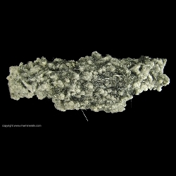 Minerals Specimen: Boulangerite from Mina Noche Buena, Noche Buena, Mun. de Mazapil, Zacatecas, Mexico