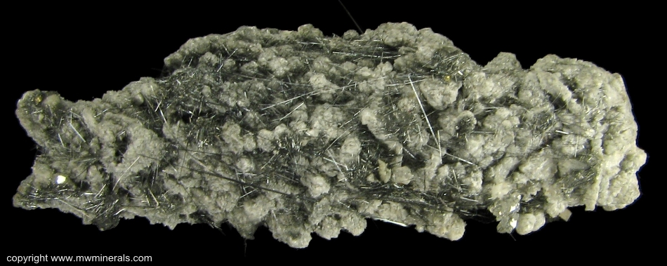 Mineral Specimen: Boulangerite from Mina Noche Buena, Noche Buena, Mun. de Mazapil, Zacatecas, Mexico