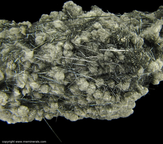 Mineral Specimen: Boulangerite from Mina Noche Buena, Noche Buena, Mun. de Mazapil, Zacatecas, Mexico