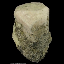 Minerals Specimen: Morganite from Gillette Quarry, Haddam Neck, Haddam, Middlesex County, Connecticut, USA Minerals Specimen: Morganite from Gillette Quarry, Haddam Neck, Haddam, Middlesex County, Connecticut, USA