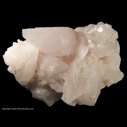 Minerals Specimen: Manganoan Calcite from El Mochito Mine, El Mocho, Santa Barbara Department, Honduras Minerals Specimen: Manganoan Calcite from El Mochito Mine, El Mocho, Santa Barbara Department, Honduras