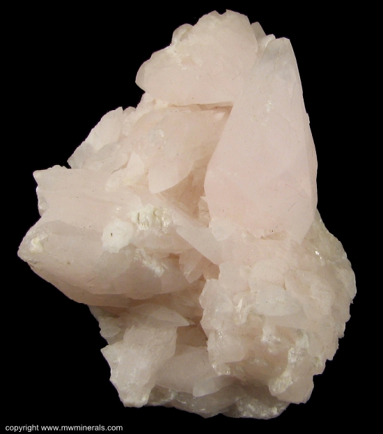 Mineral Specimen: Manganoan Calcite from El Mochito Mine, El Mocho, Santa Barbara Department, Honduras