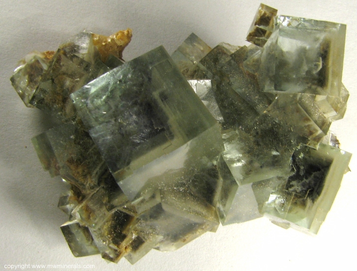 Mineral Specimen: Zoned Fluorite from Huang Sha Ping Mine, Guiyang County., Chenzhou Prefecture, Hunan Province, China
