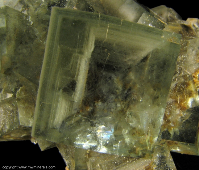 Mineral Specimen: Zoned Fluorite from Huang Sha Ping Mine, Guiyang County., Chenzhou Prefecture, Hunan Province, China