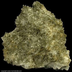 Minerals Specimen: Pyrite on Dog Tooth Calcite from Idarado Mine, Telluride, Ouray District, San Miguel Co., Colorado, USA Minerals Specimen: Pyrite on Dog Tooth Calcite from Idarado Mine, Telluride, Ouray District, San Miguel Co., Colorado, USA