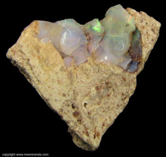 Mineral Specimen: Opal in Rhyolite from Jalisco, Mexico
