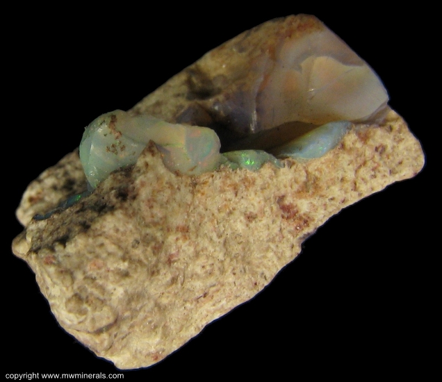 Mineral Specimen: Opal in Rhyolite from Jalisco, Mexico