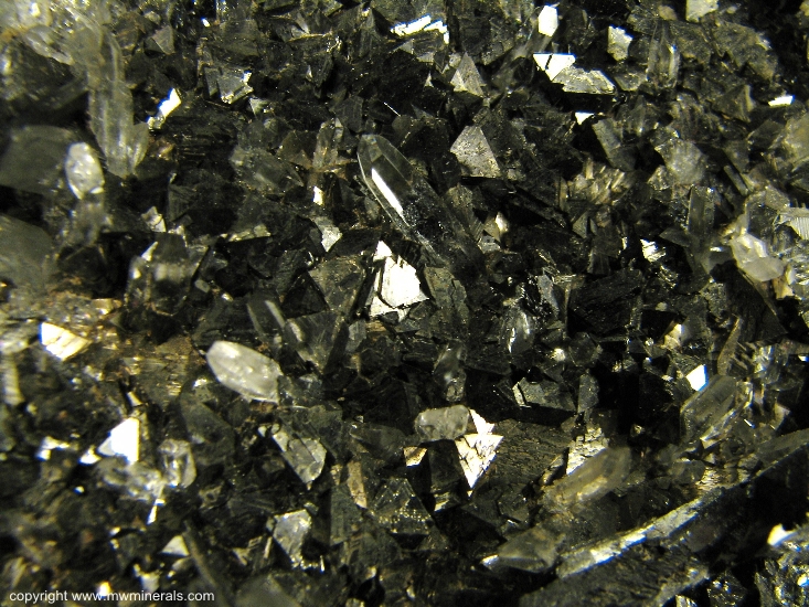 Mineral Specimen: Sphalerite, Wolframite, Quartz from Yaogangxian Mine, Yizhang Co., Chenzhou Prefecture, Hunan Province, China