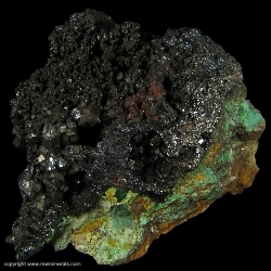 Minerals Specimen: Cuprite from Southwest Mine, Bisbee, Warren District, Mule Mts, Cochise Co., Arizona, USA Minerals Specimen: Cuprite from Southwest Mine, Bisbee, Warren District, Mule Mts, Cochise Co., Arizona, USA
