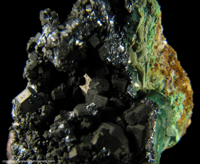 Mineral Specimen: Cuprite from Southwest Mine, Bisbee, Warren District, Mule Mts, Cochise Co., Arizona, USA