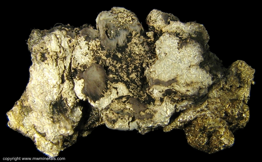 Mineral Specimen: Silver from Copper Falls Mine, Copper Falls, near Eagle Harbor, Keweenaw County, Michigan, USA