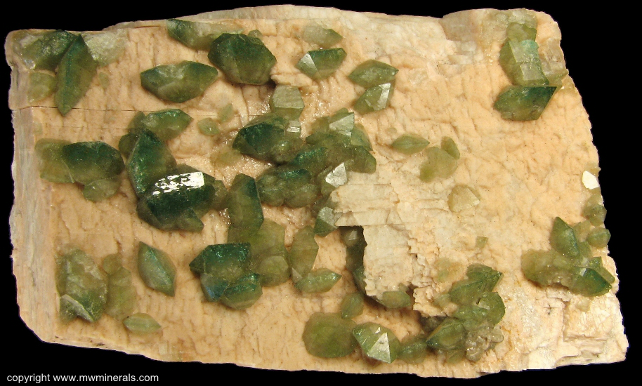 Mineral Specimen: Hydroxylapatite on Microcline from Sapo mine, Ferruginha, Conselheiro Pena, Doce valley, Minas Gerais, Brazil