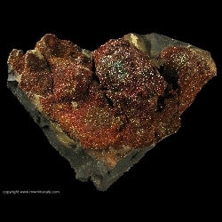 Minerals Specimen: Iridescent Siderite from Baltimore County, Maryland