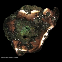 Minerals Specimen: Float Copper (Glacial Drift) from Houghton County, Michigan, USA Minerals Specimen: Float Copper (Glacial Drift) from Houghton County, Michigan, USA